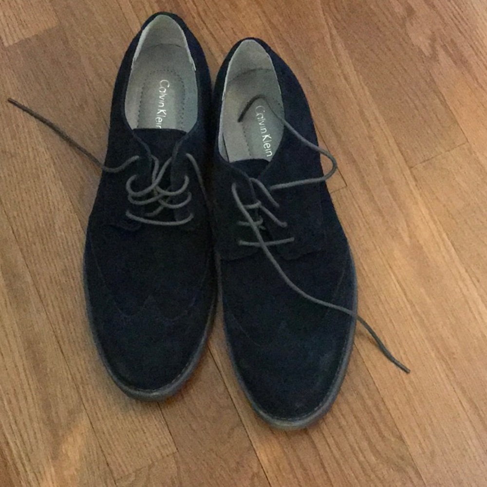 Calvin Klein wingtip shoes